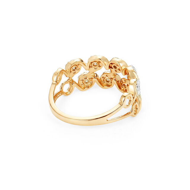 Tanishq 18KT Diamond Finger Ring for Women 4