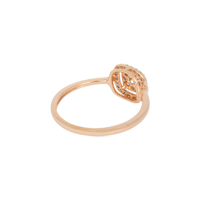Surreal Geometric Diamond Ring 5