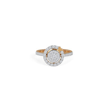 Tanishq 18KT Diamond Finger Ring for Women