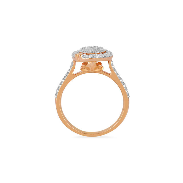 Tanishq 18KT Diamond Finger Ring for Women 4