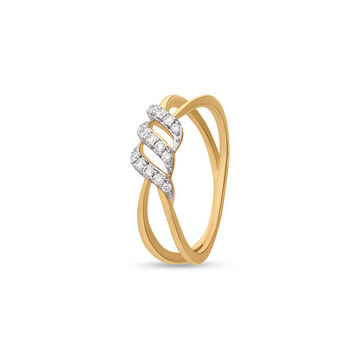 Tanishq 18 Karat Diamond Finger Ring