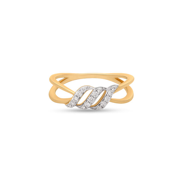 Tanishq 18 Karat Diamond Finger Ring