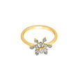 Tanishq 18 Karat Diamond Finger Ring for Women 