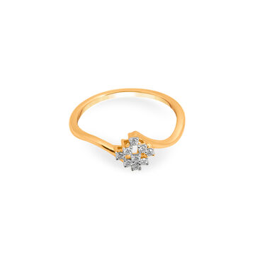 Tanishq 18KT Diamond Finger Ring for Women