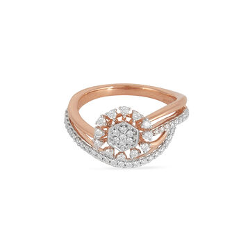 Tanishq 18KT Diamond Finger Ring for Women