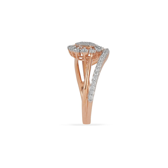 Tanishq 18KT Diamond Finger Ring for Women 4