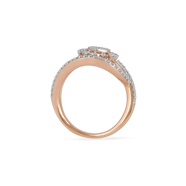 Tanishq 18KT Diamond Finger Ring for Women 5