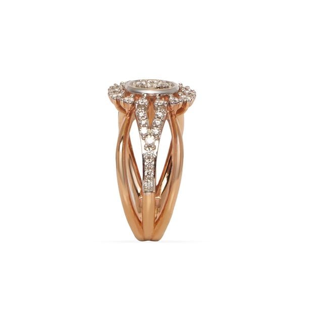 Tanishq 18KT Diamond Finger Ring 2