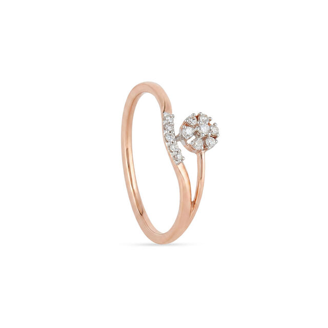 Tanishq 18KT Diamond  Finger Ring 2