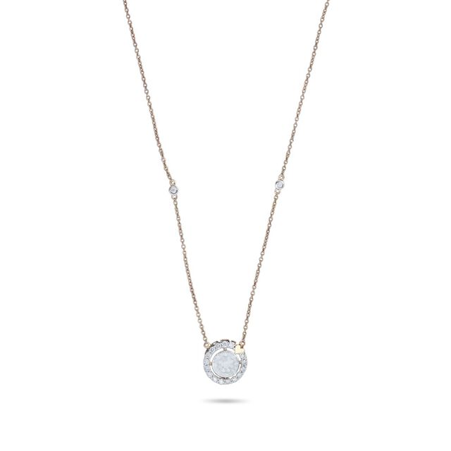 Tanishq 18KT Pendant with Chain 
