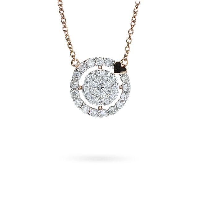 Tanishq 18KT Pendant with Chain 2
