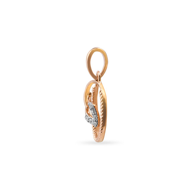 Tanishq 18 Karat Diamond Pendant for Women 3