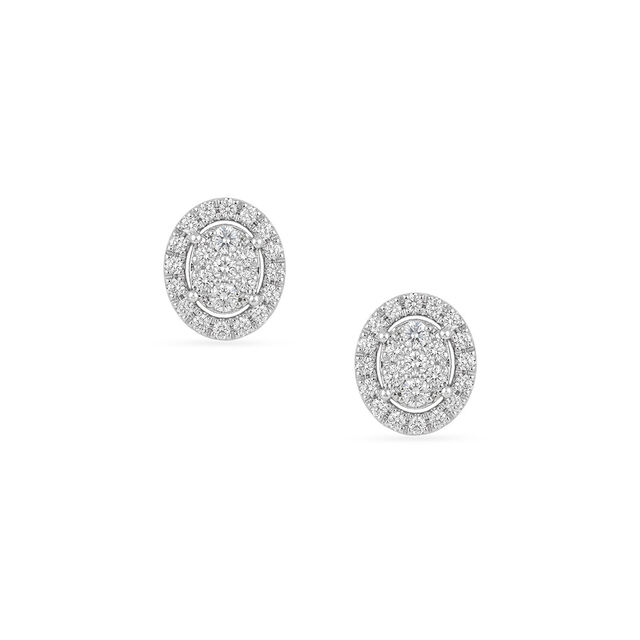 Tanishq 18KT Diamond Earrings for Women 