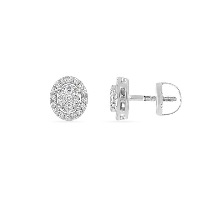Tanishq 18KT Diamond Earrings for Women 2