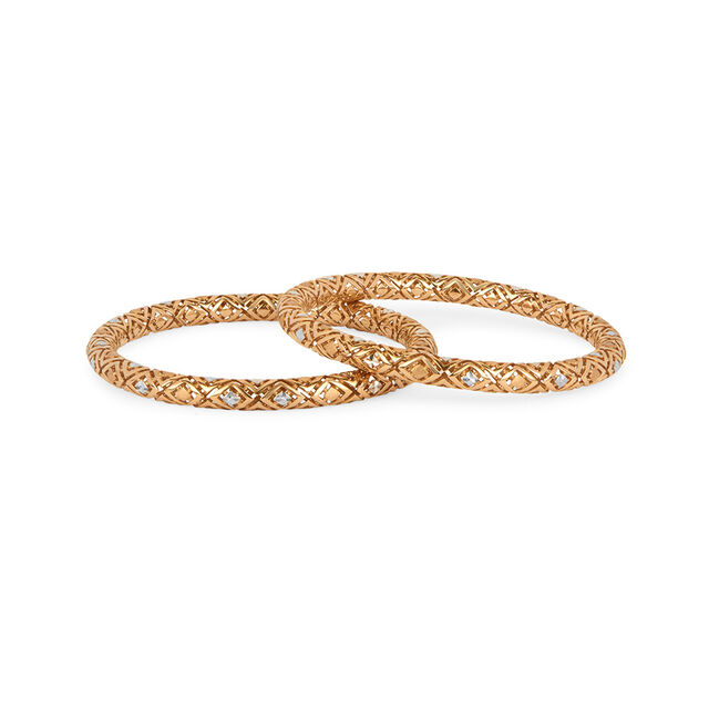 Tanishq 18KT Gold Bangle for Women 5