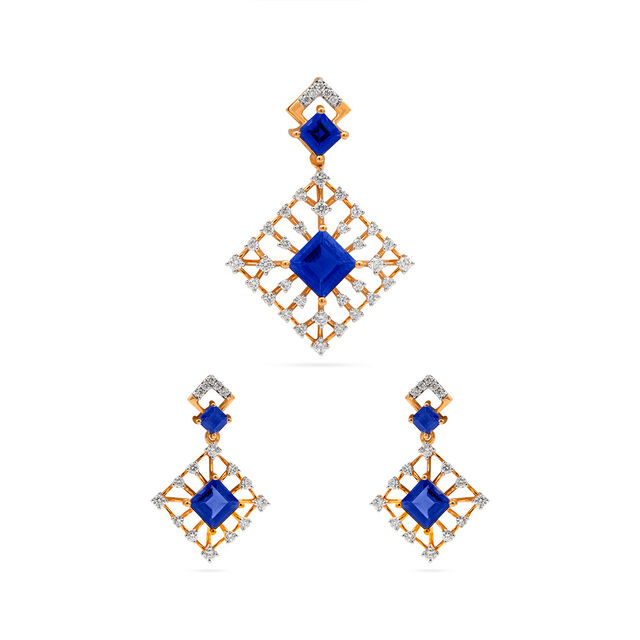 Rose Gold Jewel Drops 3