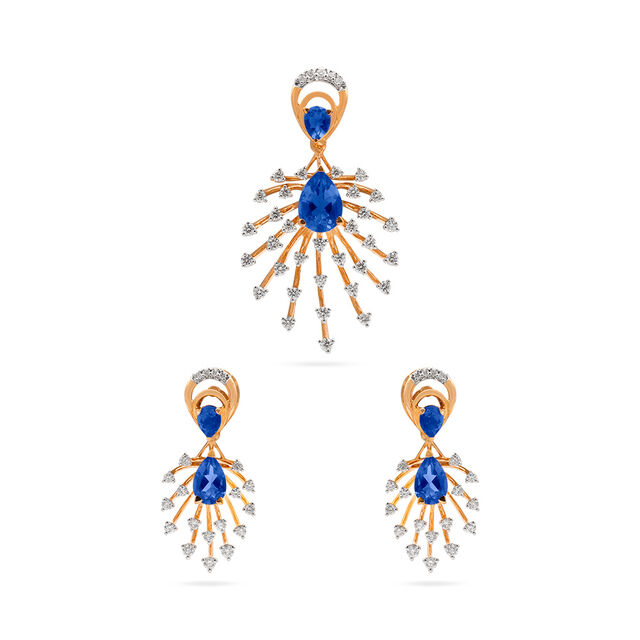 Peacock Elegance Jewel Set 