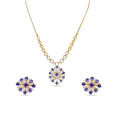 Midnight Floral Gemstone Set 