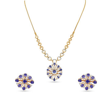 Midnight Floral Gemstone Set