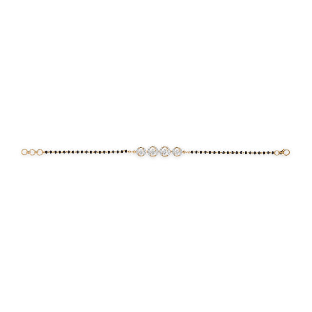 Tanishq 18KT Diamond Bracelet for Women 3