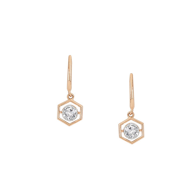 Tanishq 18KT Diamond Earrings for Women 