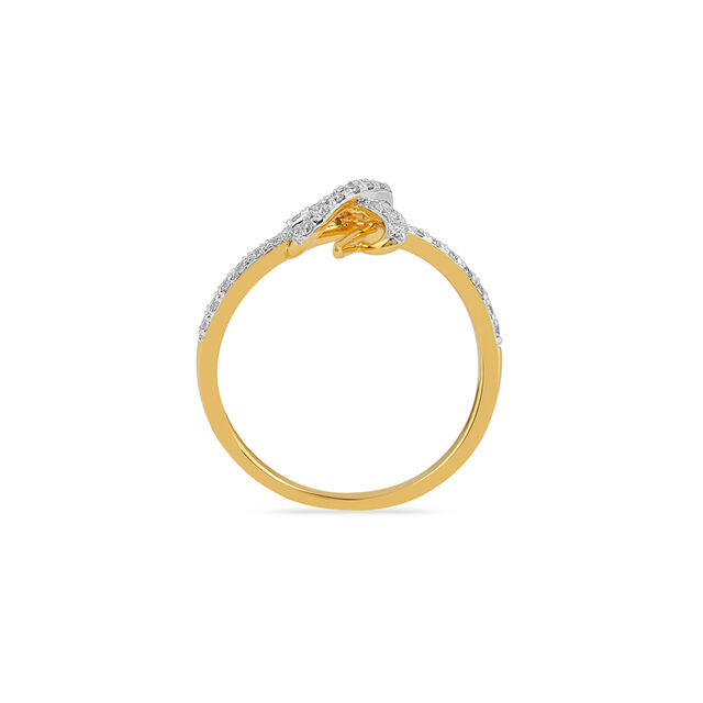 Tanishq 18KT Diamond Finger Ring for Women 3