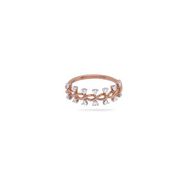 Braided Elegance Diamond Ring
