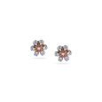 Radiant Halo Diamond Stud Earrings,,hi-res 