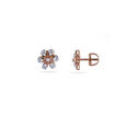 Radiant Halo Diamond Stud Earrings,,hi-res 2