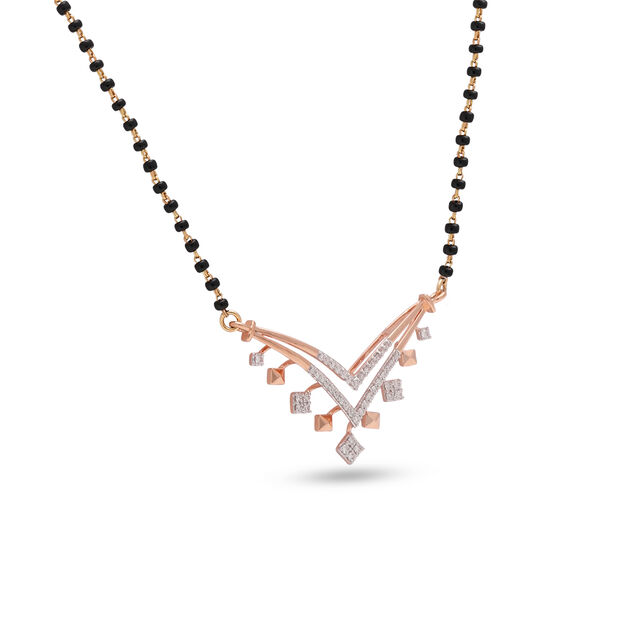 Gold Grace Diamond Mangalsutra 3