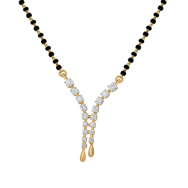 Elegant Simplicity Gold Mangalsutra 3