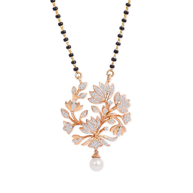 Tanishq 18KT Diamond Mangalsutra for Women 2