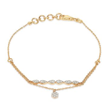 Tanishq 18KT Diamond Bracelet for Women