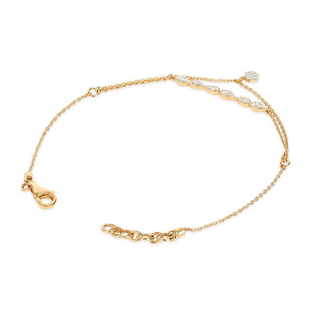 Tanishq 18KT Diamond Bracelet for Women 3