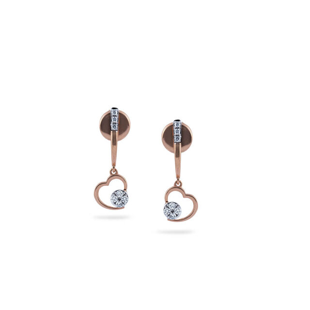 Heartfelt Elegance Drop Earrings,,hi-res 