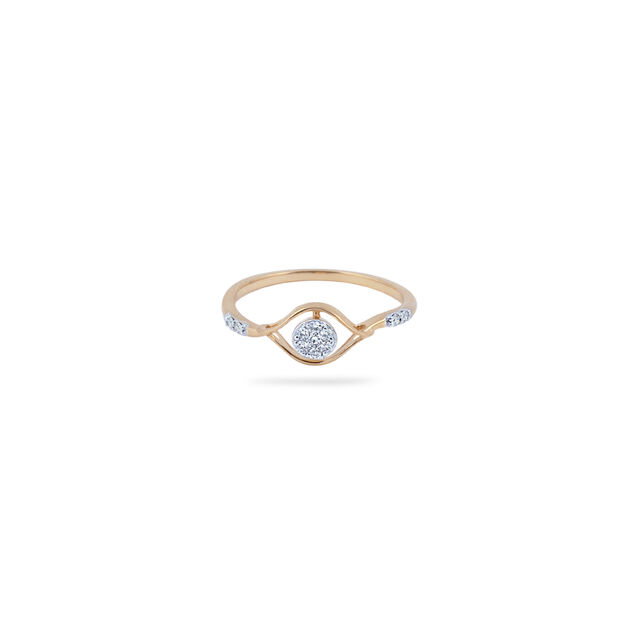 Knotted Harmony Diamond Filigree Ring,,hi-res 