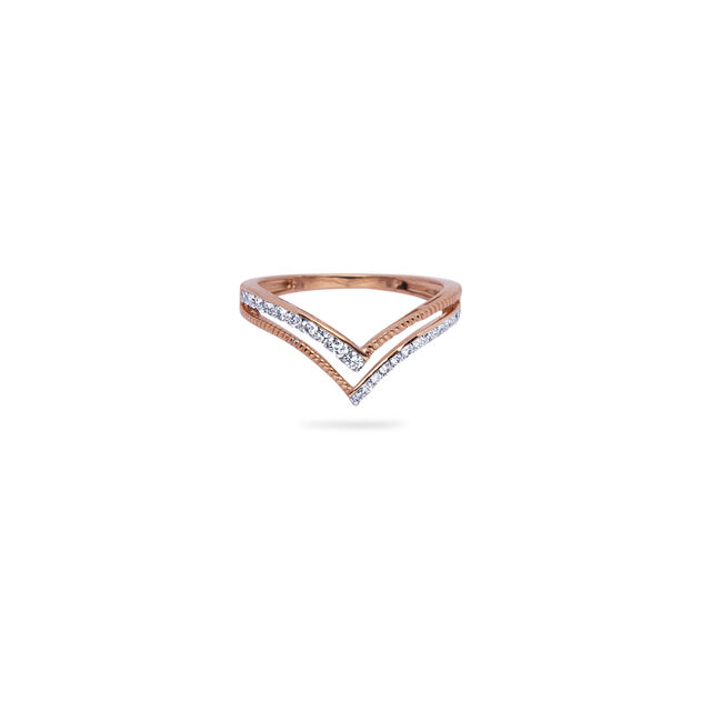 Chevron Chic Diamond Ring,,hi-res 