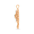 Blooming Radiance Rose Gold Pendant 2