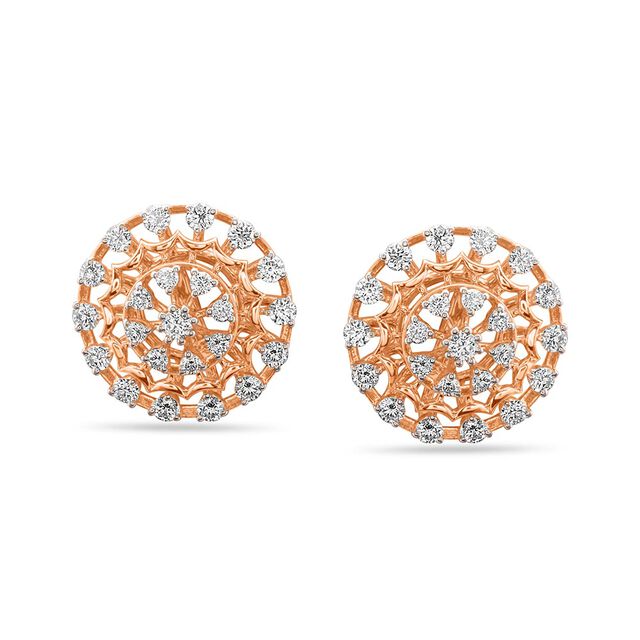 Rose Gold Diamond Mandala 