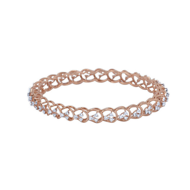 Contemporary Diamond Filigree Charm 2