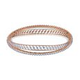 Captivating Interwined Studded Bangle 2