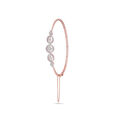 Glamorous Rose Gold Bangle 