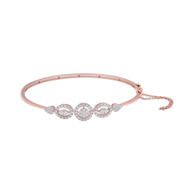 Glamorous Rose Gold Bangle 2