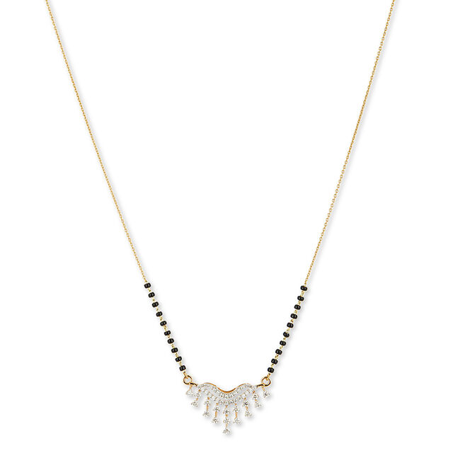 Tanishq 18 Karat Diamond Mangalsutra for Women 2