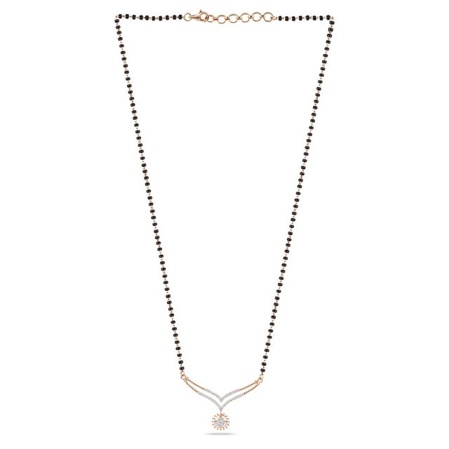 Tanishq 18KT Diamond Mangalsutra for Women 