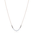 Chevron Charm Diamond Mangalsutra,,hi-res 