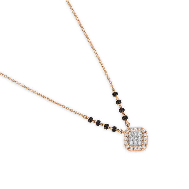 Tanishq 18KT Diamond Mangalsutra for Women 3