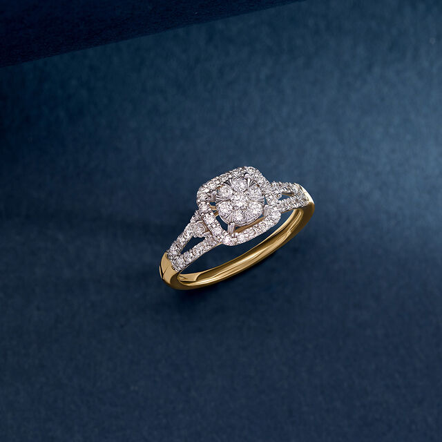 Tanishq 18KT Diamond  Finger Ring 4
