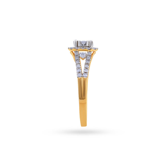 Tanishq 18KT Diamond  Finger Ring 3