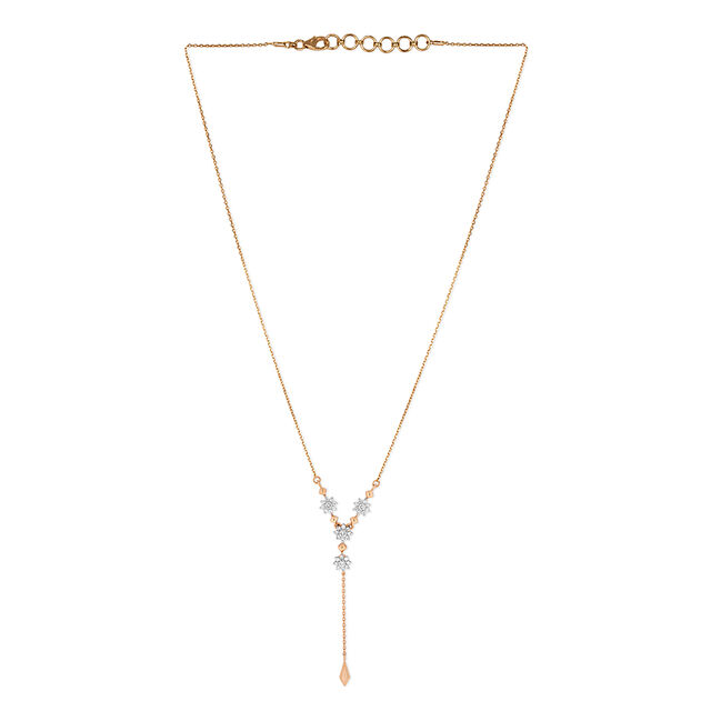 Tanishq 18KT Diamond Necklace for Women 